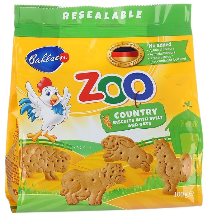 Печенье Leibniz детское Zoo Country Ферма, 100 г (фото modal 1)