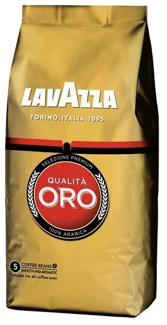 Кофе в зернах Lavazza Qualita Oro (фото modal 2)