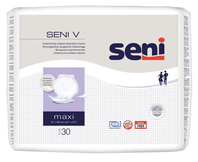 Урологические прокладки Seni V maxi (SE-093-MA30-003) (30 шт.) (фото modal 1)