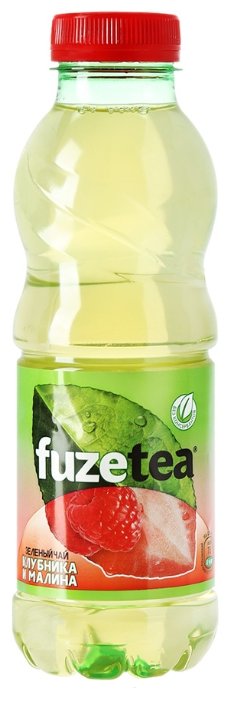 Чай fuzetea Зеленый чай Клубника и Малина, ПЭТ (фото modal 1)