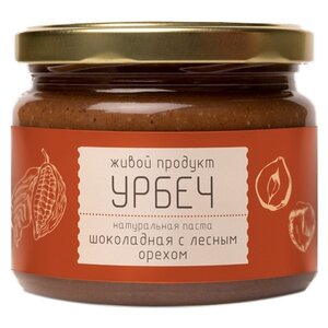 Живой Продукт Урбеч шоколадная паста с лесным орехом (фото modal nav 1)