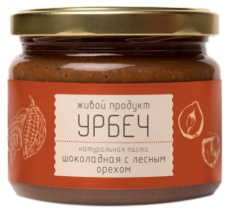 Живой Продукт Урбеч шоколадная паста с лесным орехом (фото modal 1)