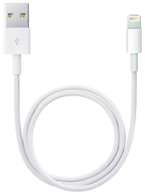 Кабель Apple USB - Lightning (MD818ZM/A) 1 м (фото modal 1)