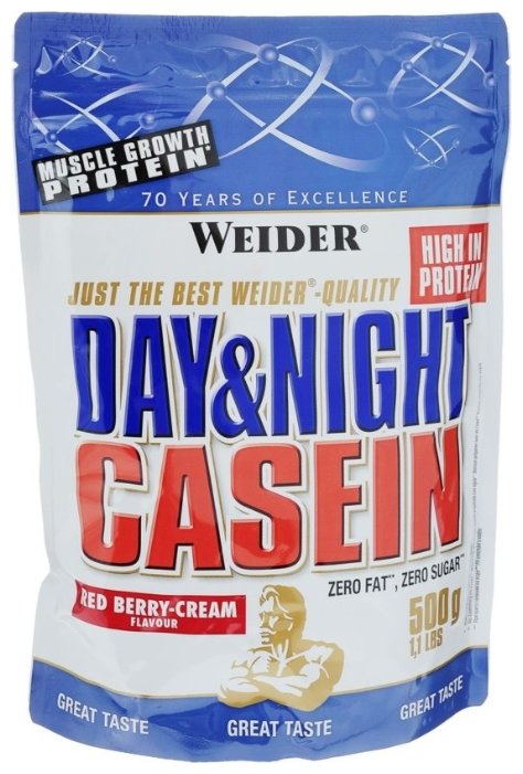 Протеин Weider Day & Night Casein (500 г) (фото modal 3)