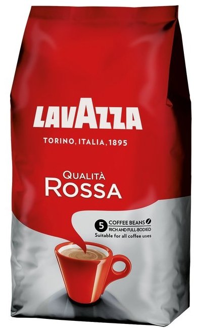 Кофе в зернах Lavazza Qualita Rossa (фото modal 3)