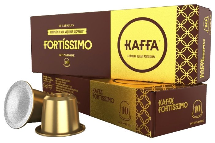 Кофе в капсулах Kaffa Fortissimo (10 шт.) (фото modal 2)