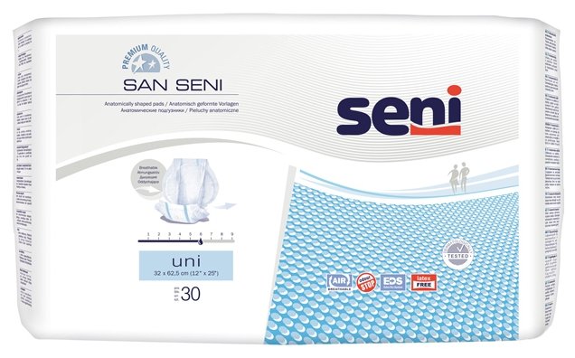 Урологические прокладки Seni San Seni Uni (SE-093-UN30-001) (30 шт.) (фото modal 1)