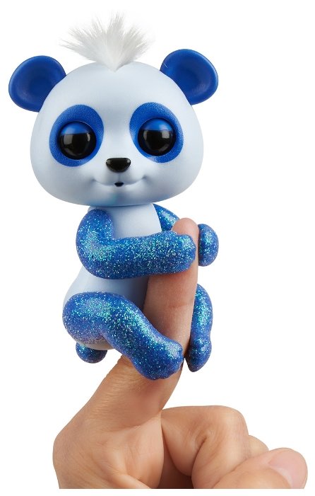 Интерактивная игрушка робот WowWee Fingerlings Панда в блестках (фото modal 9)
