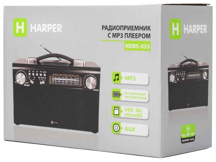 Радиоприемник HARPER HDRS-033 (фото modal 3)