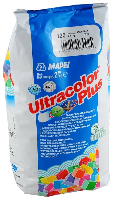 Затирка Mapei Ultracolor Plus 2 кг (фото modal 4)