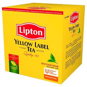 Чай черный Lipton Yellow label в пакетиках (фото modal nav 17)