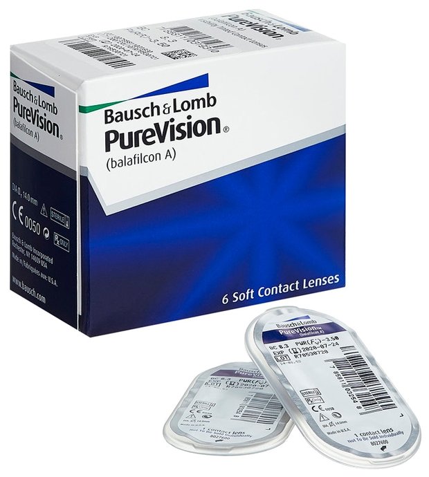 Bausch & Lomb PureVision (6 линз) (фото modal 5)
