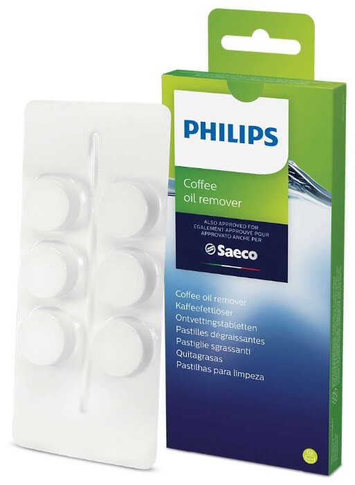 Таблетки Philips Saeco для очистки от кофейных масел для кофемашин CA6704/10 (фото modal 1)