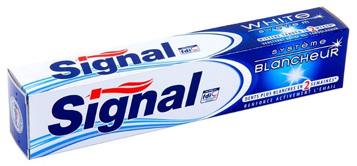 Зубная паста Signal Plus отбеливающая (фото modal 1)