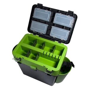 Ящик для рыбалки HELIOS FishBox двухсекционный (19л) 38х25.5х39.5см (фото modal nav 2)