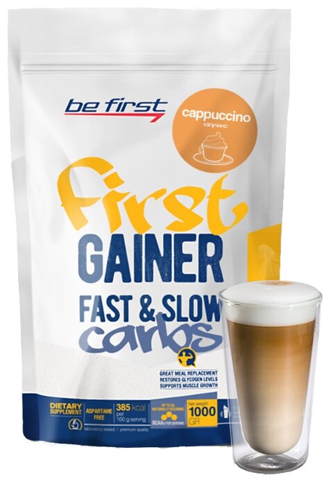 Гейнер Be First First Gainer Fast & Slow Carbs (1000 г) (фото modal 3)