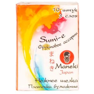 Платочки Maneki Sumi-e с ароматом фруктов (фото modal nav 3)