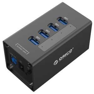 USB-концентратор ORICO A3H4 разъемов: 4 (фото modal nav 1)