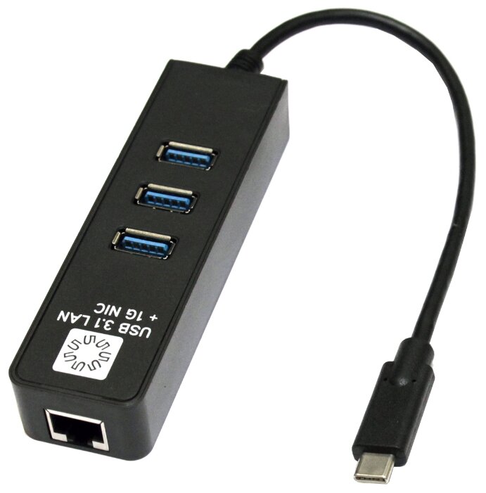 Ethernet-адаптер 5bites UA3C-45-10BK (фото modal 1)
