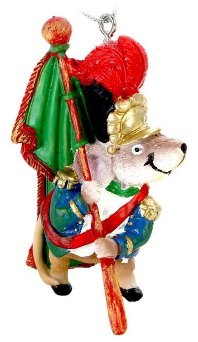 Елочная игрушка Феникс Present Мышь знаменосец (42171) (фото modal 1)