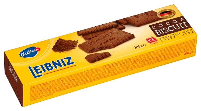Печенье Leibniz Cocoa biscuit, 200 г (фото modal 2)