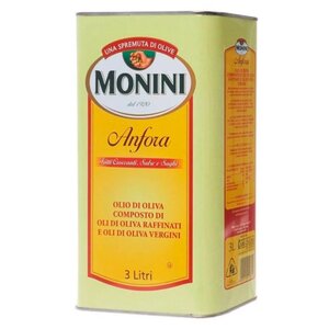 Monini Масло оливковое Anfora, жестяная банка (фото modal nav 2)