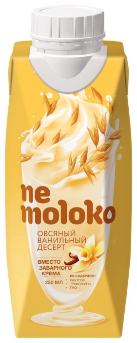 Овсяный напиток nemoloko Ванильный десерт (фото modal 1)