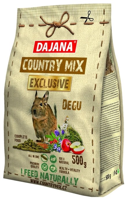 Корм для дегу Dajana Country Mix Exclusive (фото modal 1)