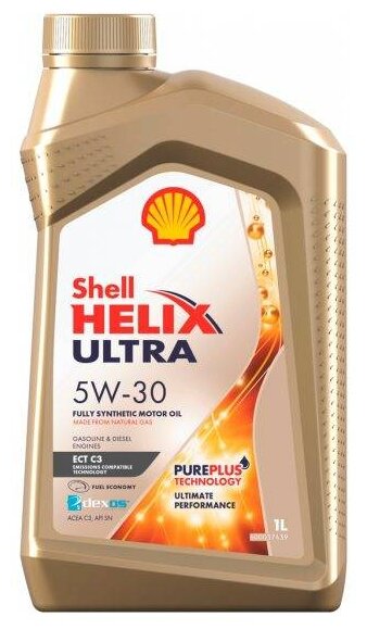 Моторное масло SHELL Helix Ultra ECT C3 5W-30 1 л (фото modal 1)