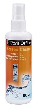 Favorit Office Screen Clean 100 мл чистящий спрей для экрана (фото modal 1)