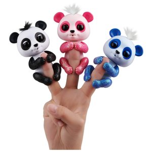 Интерактивная игрушка робот WowWee Fingerlings Панда в блестках (фото modal nav 5)