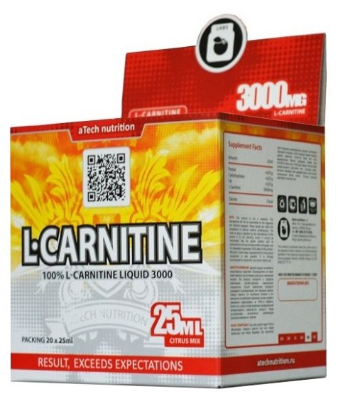 ATech Nutrition L-карнитин 3000 Liquid (500 мл) (фото modal 4)