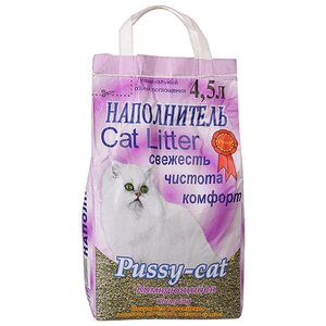 Наполнитель Pussy-Cat Комкующийся (4.5 л) (фото modal nav 2)