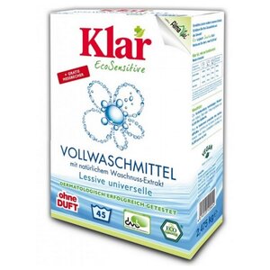 Стиральный порошок Klar Vollwaschmittel (с экстрактом мыльного ореха) (фото modal nav 2)