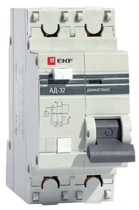 Дифференциальный автомат EKF АД-32 2П 30 мА C (фото modal 1)
