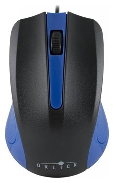 Мышь Oklick 225M Black-Blue USB (фото modal 1)