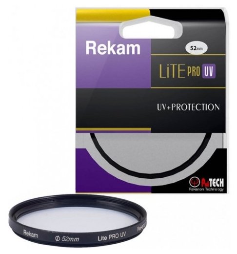 Светофильтр ультрафиолетовый Rekam Lite Pro UV 52 мм (фото modal 2)