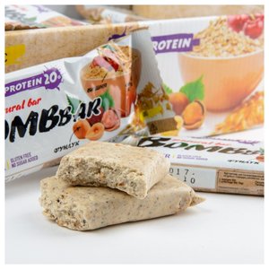 BombBar протеиновый батончик Natural Bar + Vitamin C (60 г)(20 шт.) (фото modal nav 61)
