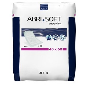 Пеленки Abena Abri-Soft Superdry (254115) 40 х 60 см (60 шт.) (фото modal nav 1)