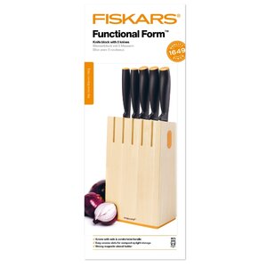 Набор FISKARS Functional form 5 ножей с подставкой (фото modal nav 2)