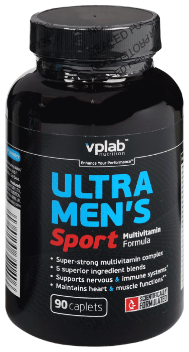 Минерально-витаминный комплекс VP Laboratory Ultra Men’s Sport (90 каплет) (фото modal 3)