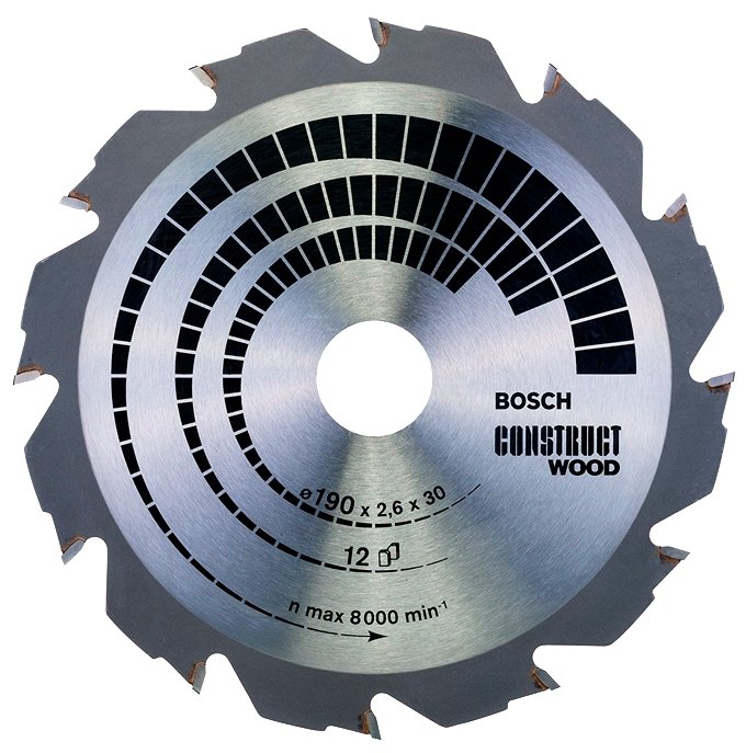 Пильный диск BOSCH Construct Wood 2608640633 190х30 мм (фото modal 1)