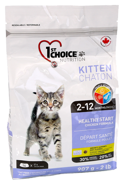Корм для кошек 1st Choice (0.9 кг) HEALTHY START for KITTENS (фото modal 1)