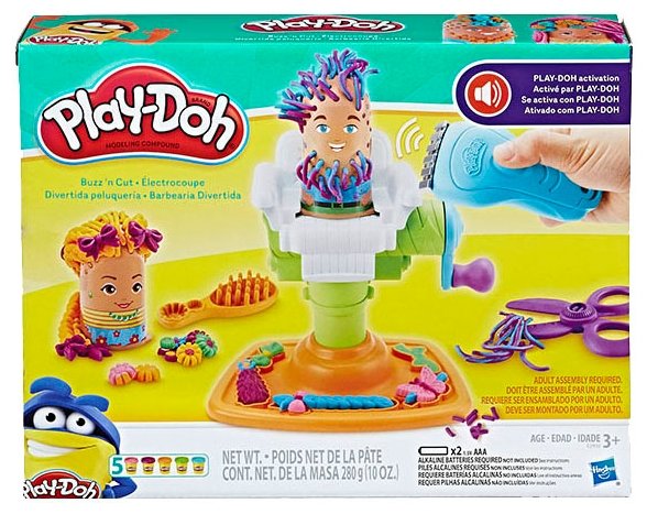 Масса для лепки Play-Doh Сумасшедший Парикмахер (E2930) (фото modal 2)