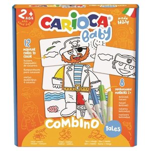 Carioca Пазлы двусторонние 2 в 1 Раскрась и собери. Пираты (фото modal nav 1)