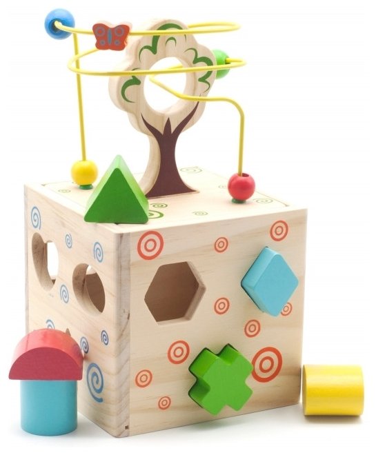 Сортер Игрушки из дерева Логический кубик Д014 (фото modal 4)