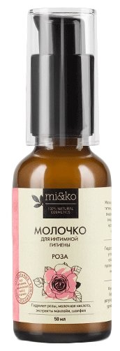 MI&KO Молочко для интимной гигиены Роза, 50 мл (фото modal 1)