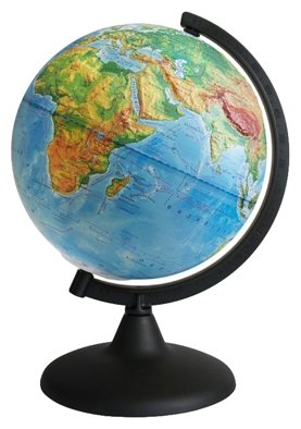 Глобус физический Глобусный мир 210 мм (10149) (фото modal 1)