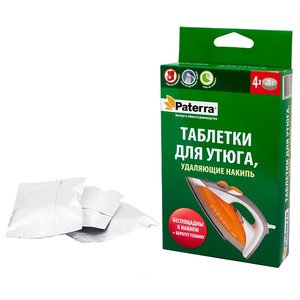 Таблетки Paterra для чистки утюгов от накипи 80 г (фото modal nav 1)