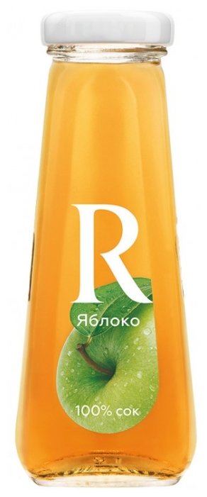 Сок Rich Яблоко, в стеклянной бутылке (фото modal 1)